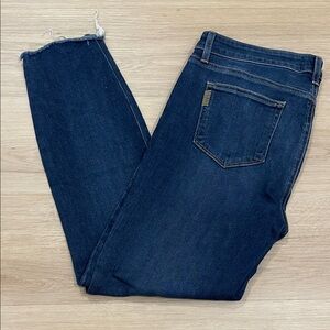 PAIGE Dark Indigo Ankle Jeans